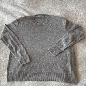 Vince Heather Gray CASHMERE Sweater